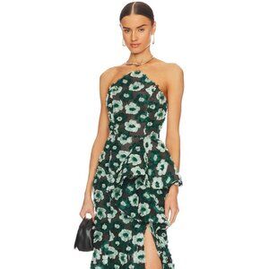 Elliatt Georgina Maxi Dress, Green, XS
